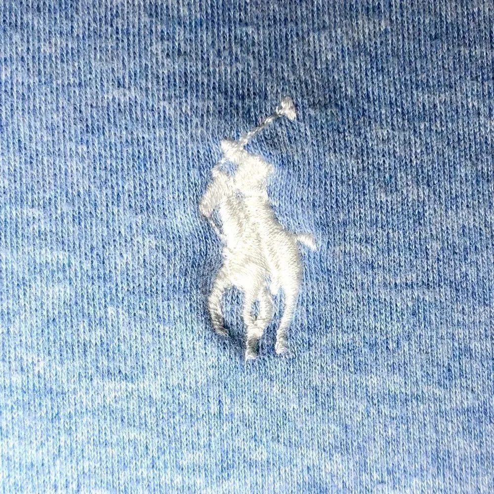 Polo by Ralph Lauren Short Sleeve Polo in Light Blue Heather Men’s M
